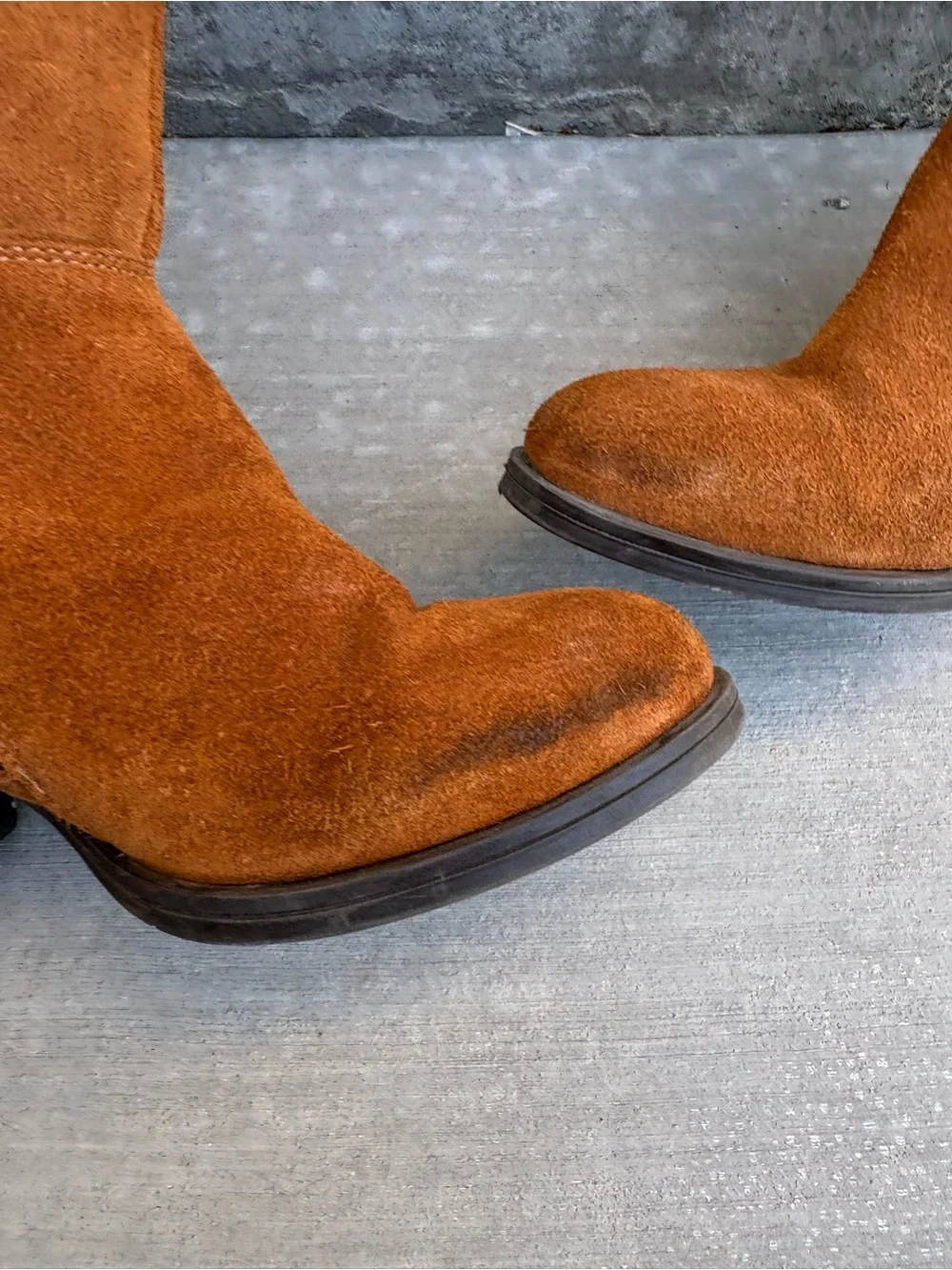 Steve Madden Orabella Genuine Suede Over-the-knee Boots Size 7
